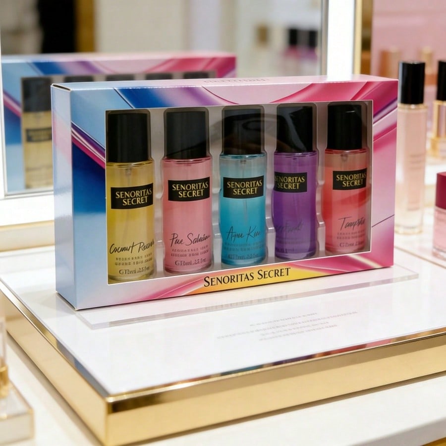 Perfume Aqua Fragrance - Zestaw perfum damskich 5 w 1,