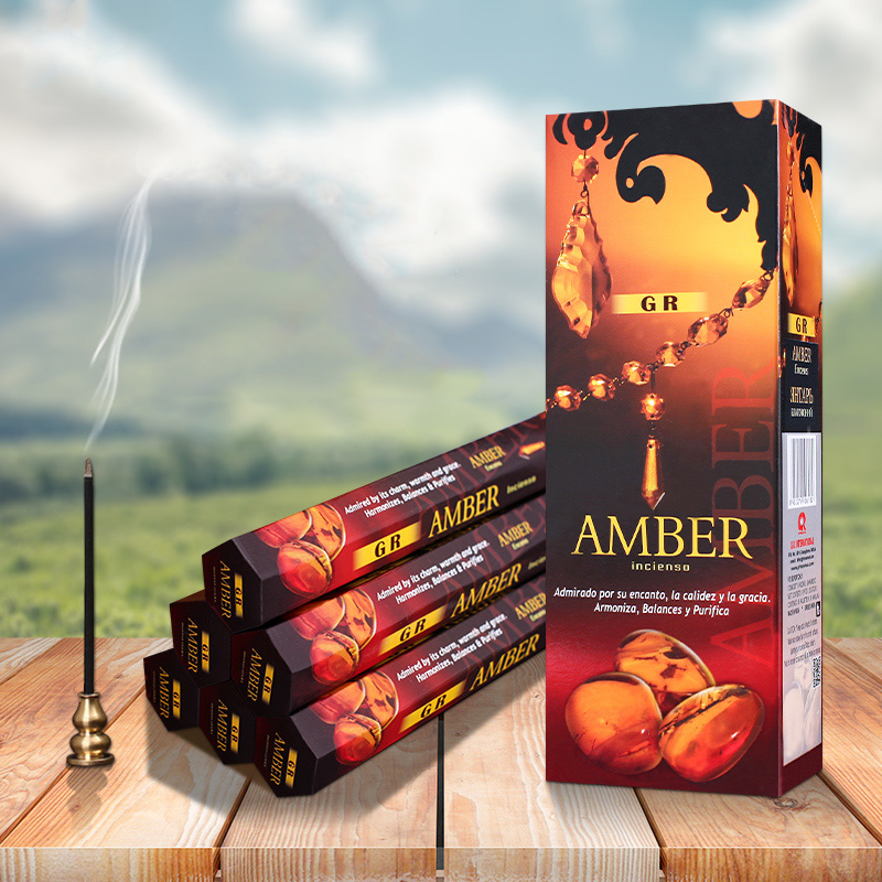 Amber Musk Oil - Indie kadzidło Amber Aroma kadzidło w