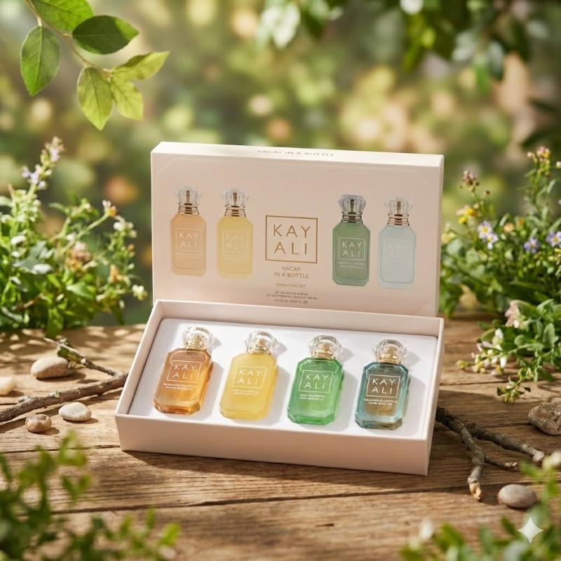 Perfume Royal Fragrance - Zestaw perfum unisex KAYALI 4*10ml, długotrwałe,