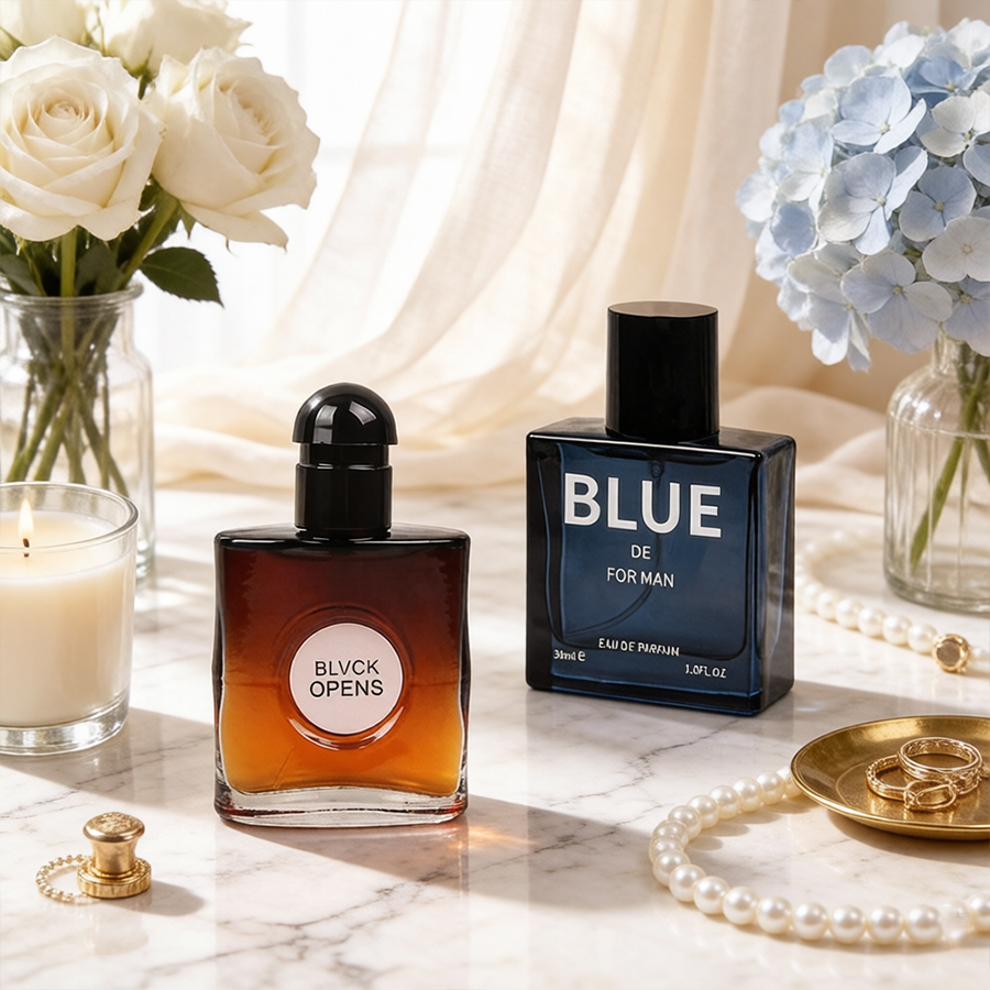 Perfume Fragrance Blue - Niebieski Perfum dla Mężczyzn i Kobiet,