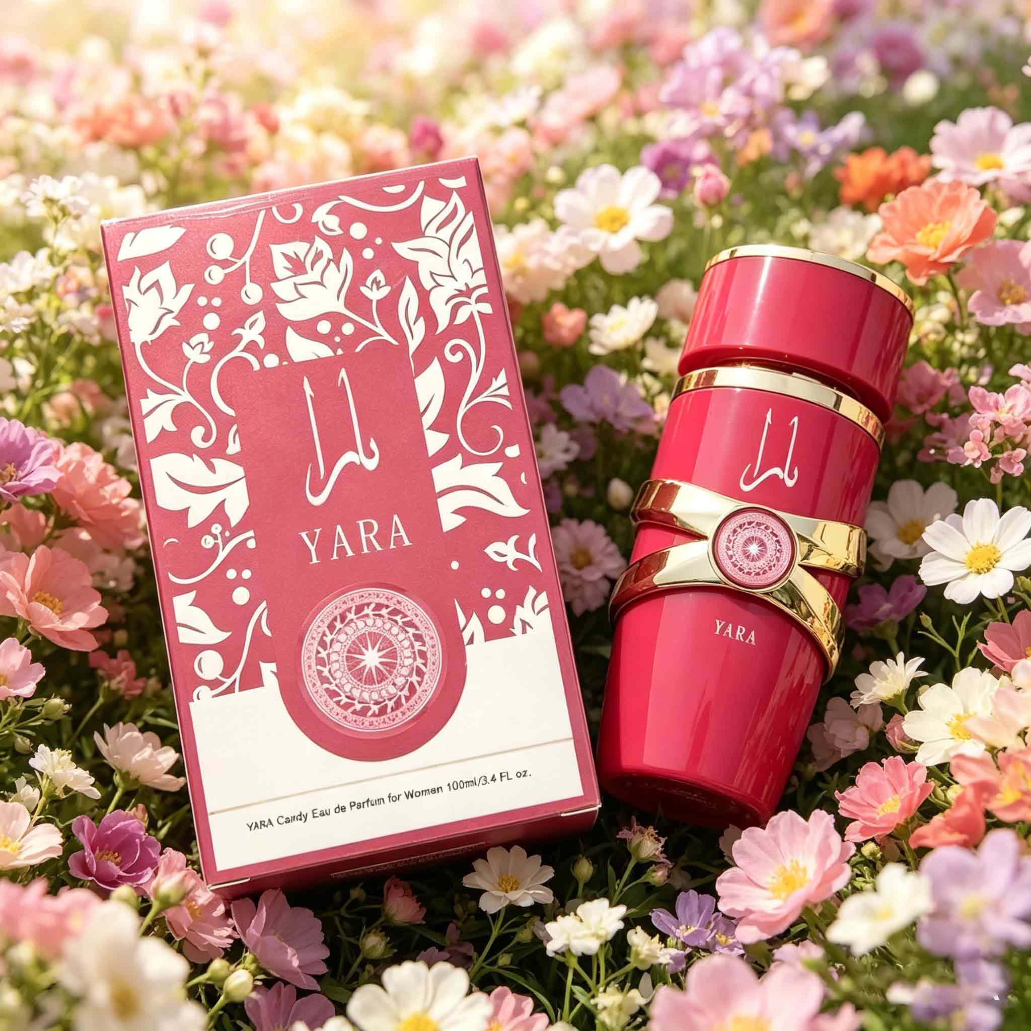 Rose Water Spray - Perfumy Yara Middle East, różowa czerwona
