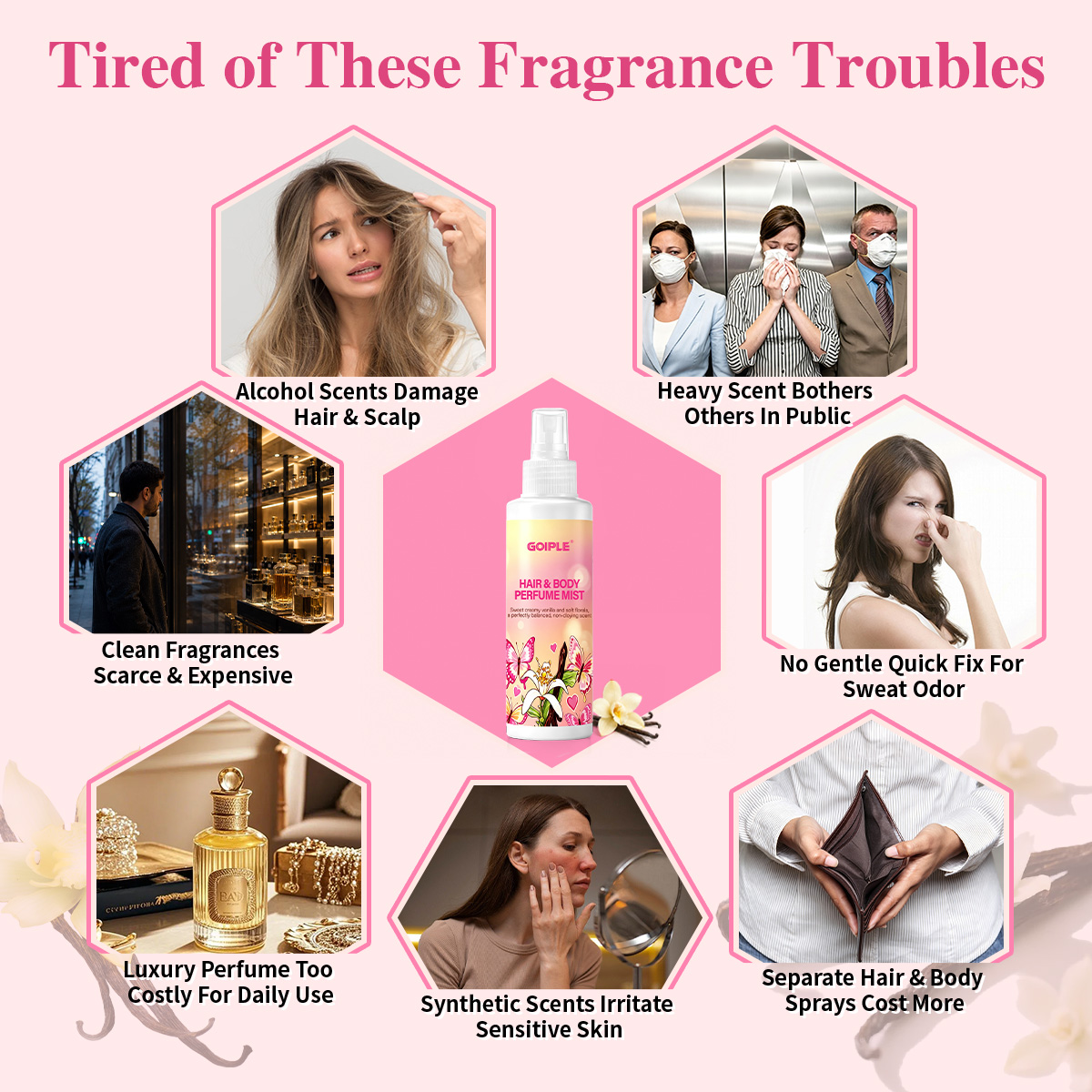 Perfumowana mgiełka do włosów  – Perfume Light Fragrance recenzja i cena