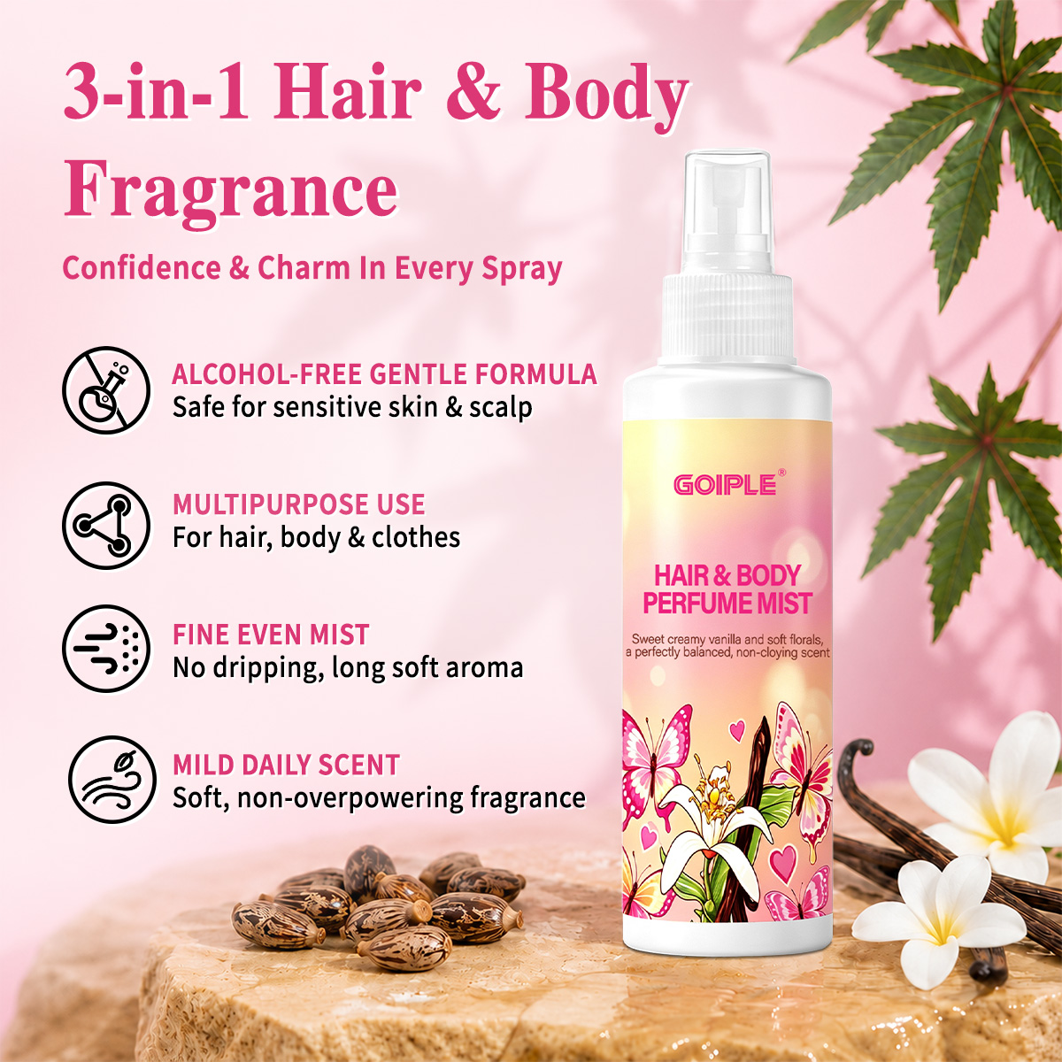 Perfumowana mgiełka do włosów  – Perfume Light Fragrance recenzja i cena