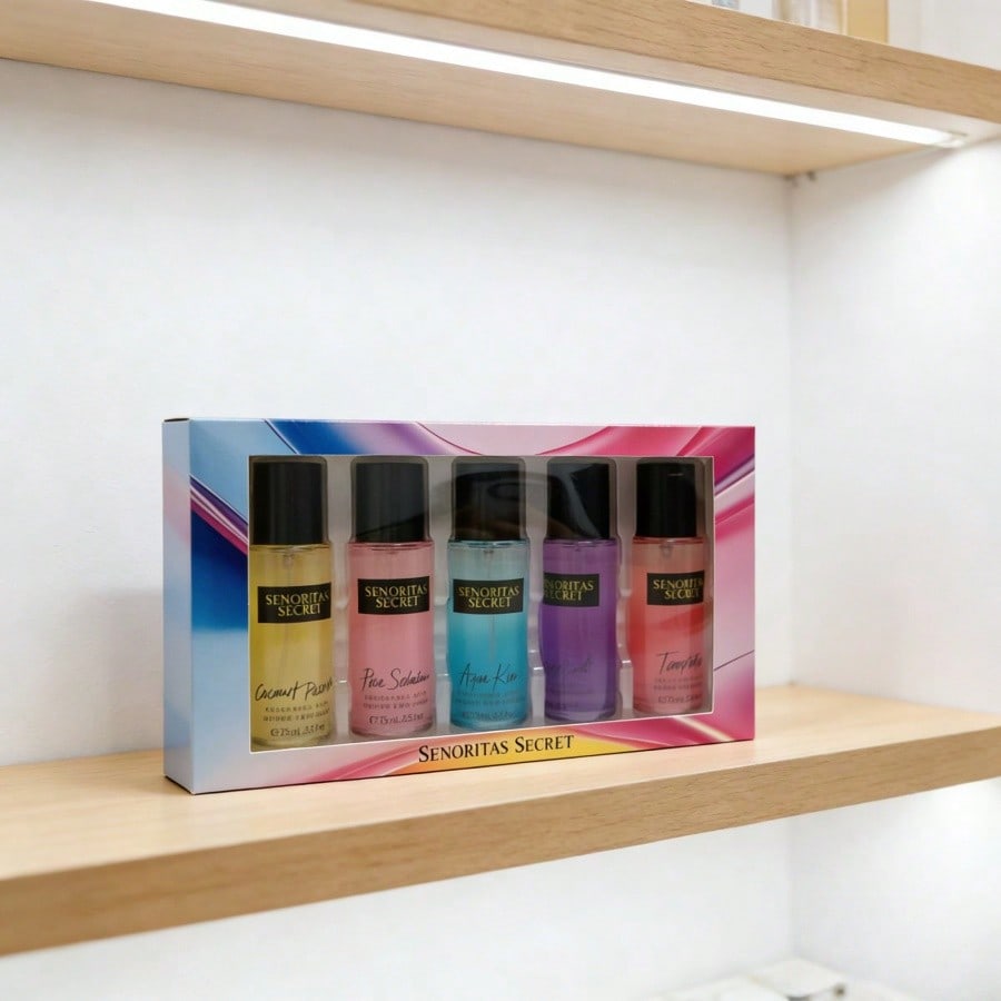 Zestaw perfum damskich 5 w 1,  – Perfume Aqua Fragrance recenzja i cena