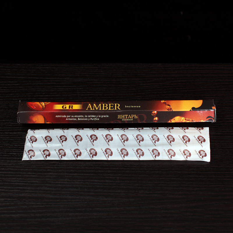 Indie kadzidło Amber Aroma kad – Amber Musk Oil recenzja i cena