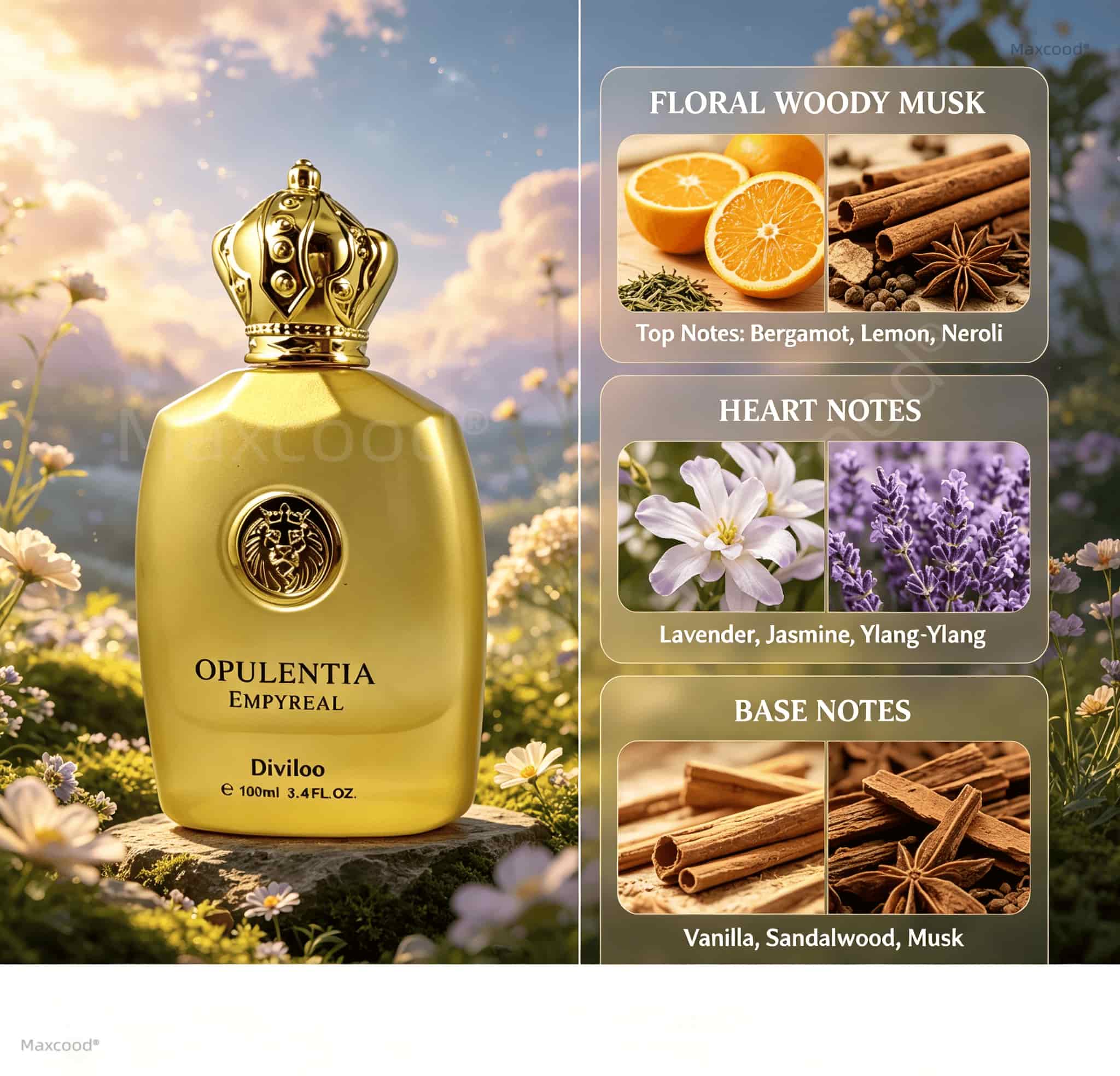 Notatki kwiatowe, drzewne i mu – Fragrance Long Lasting Perfume recenzja i cena