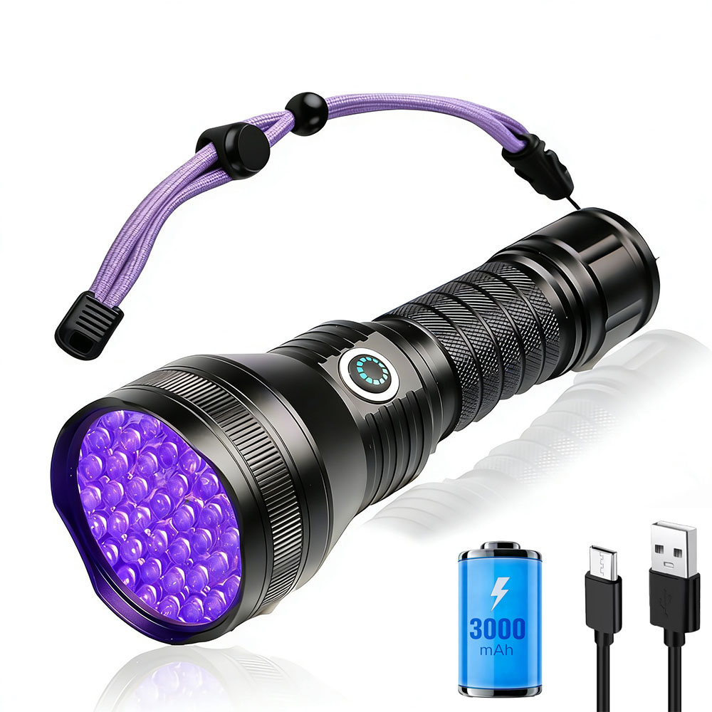 Latarka UV TOPCOM 51LED, ładow – Amber Musk Oil recenzja i cena