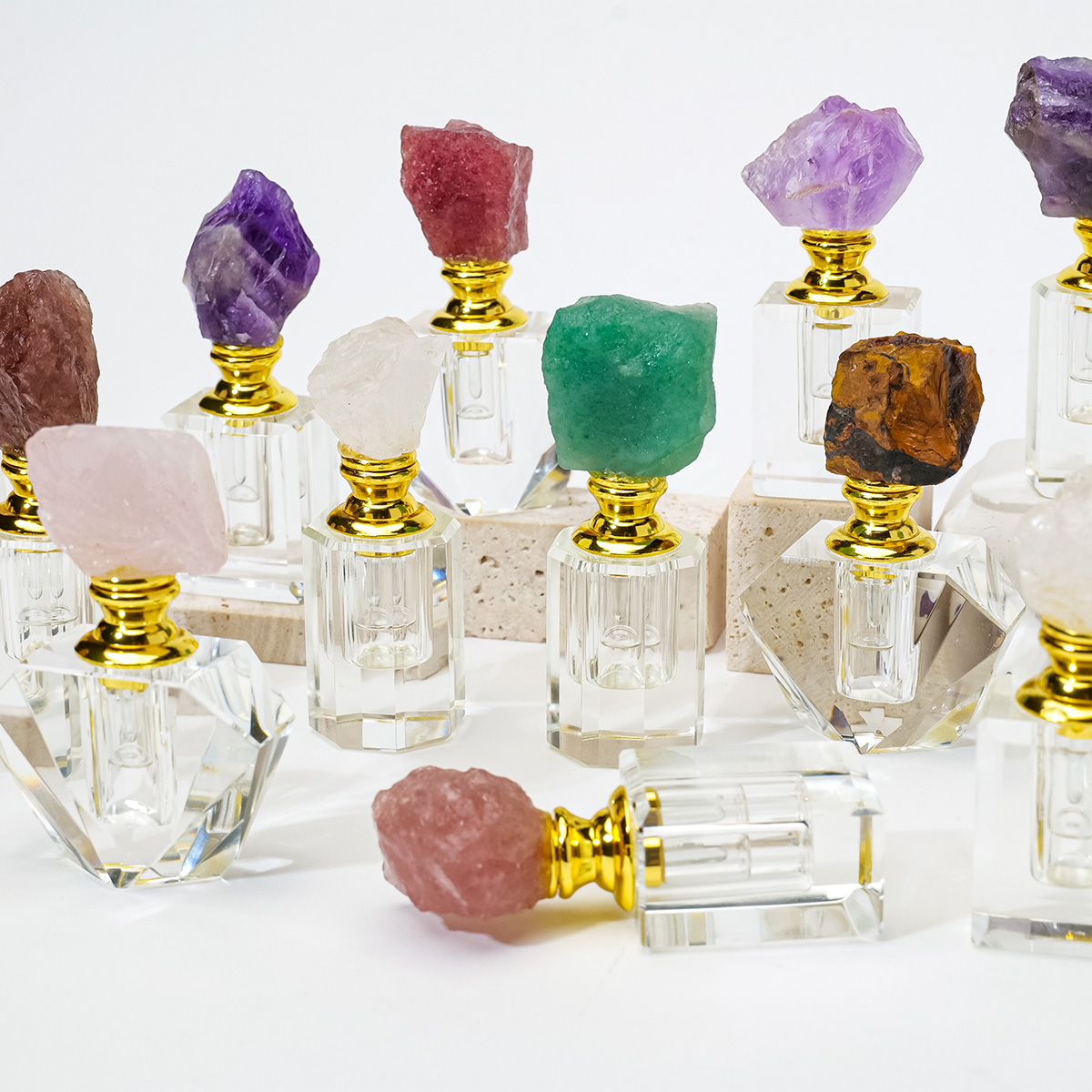 1 szt. Naturalny Ametyst Krysz – Perfume Fragrance Vending Machine recenzja i cena