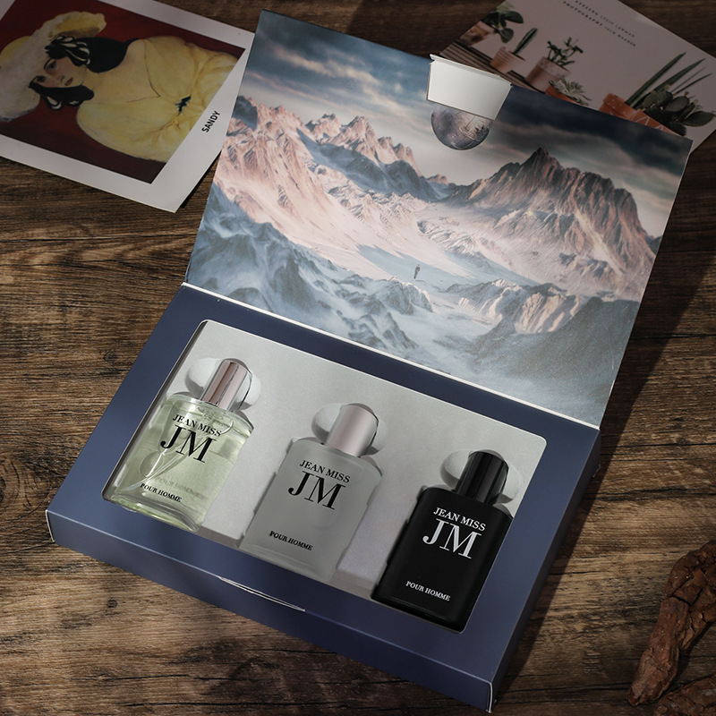 3-częściowy zestaw prezentowy  – Perfume Fragrance Blue recenzja i cena