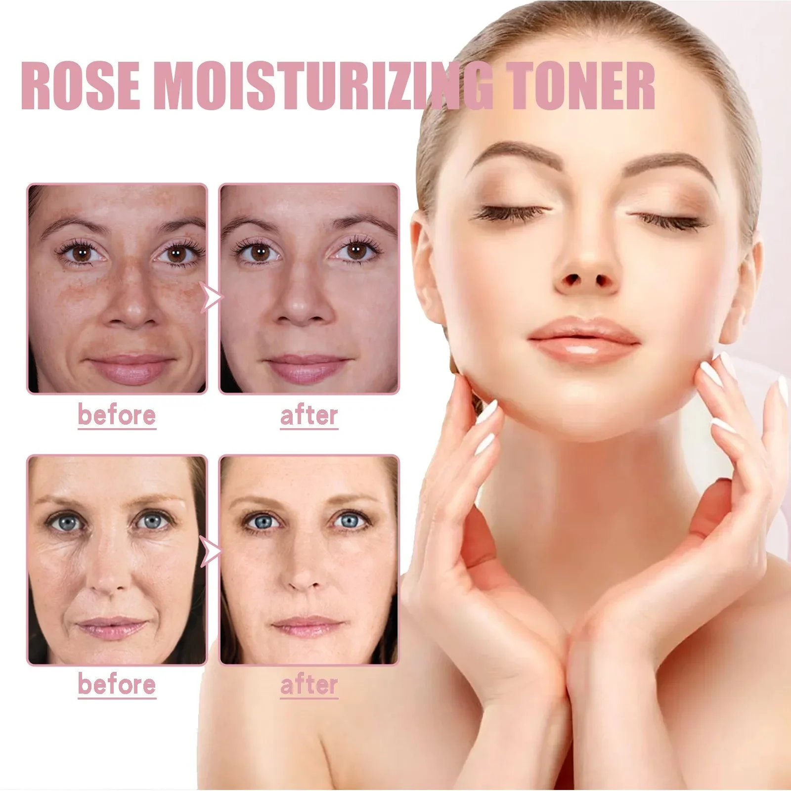 Spray do twarzy z wodą różaną, – Rose Water Spray recenzja i cena